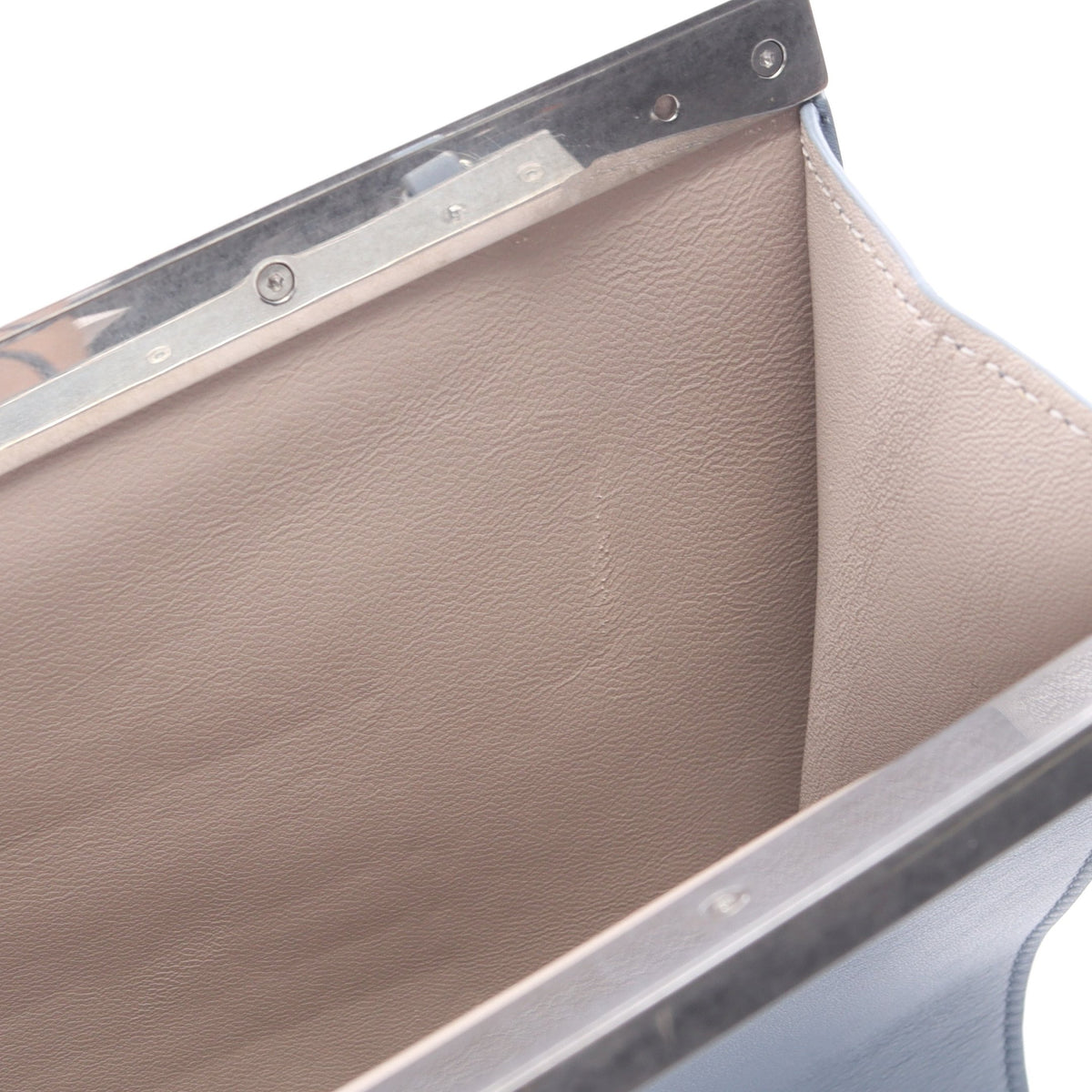 Clasp クラスプ ミニ ショルダーバッグ レザー ライトブルー セリーヌ バッグ CELINE