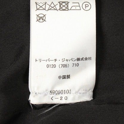 プリーツ 総柄 スカート ダークネイビー レッド トリーバーチ ボトムス TORY BURCH