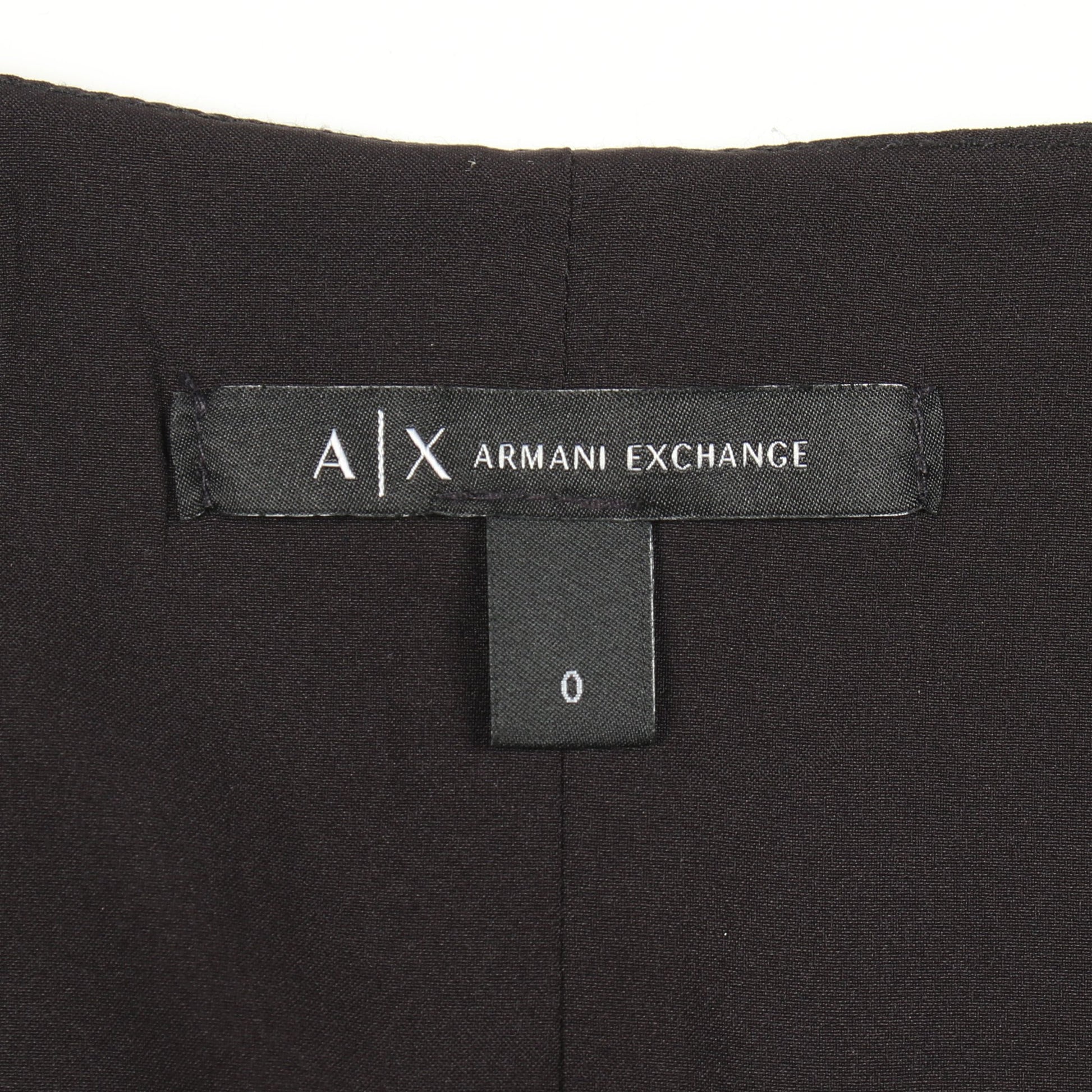 リップスティック 長袖 ワンピース ブラック レッド マルチカラー アルマーニエクスチェンジ ワンピース ARMANI EXCHANGE