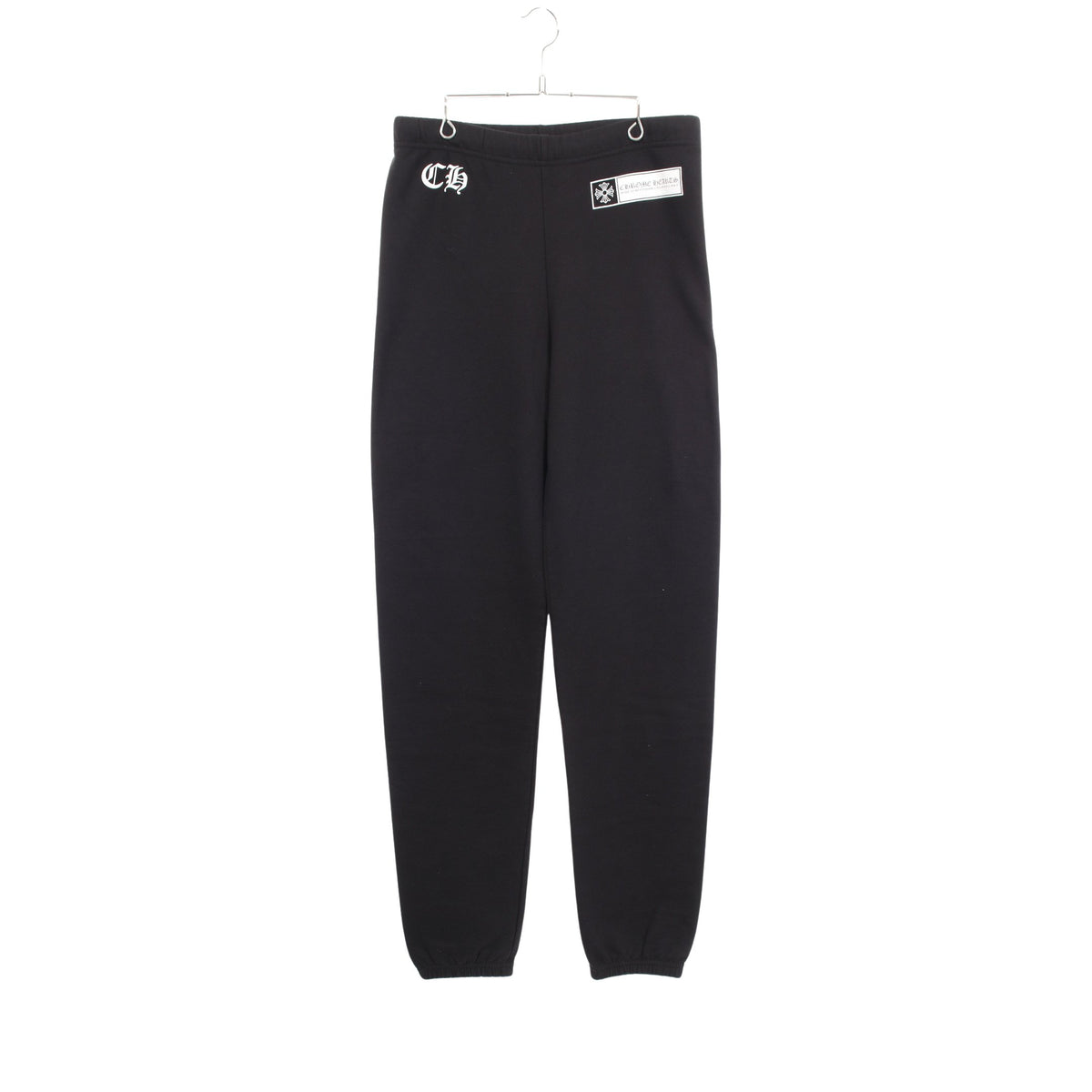 CHプラス ロゴプリント スウェットパンツ コットン ブラック クロムハーツ ボトムス Chrome Hearts