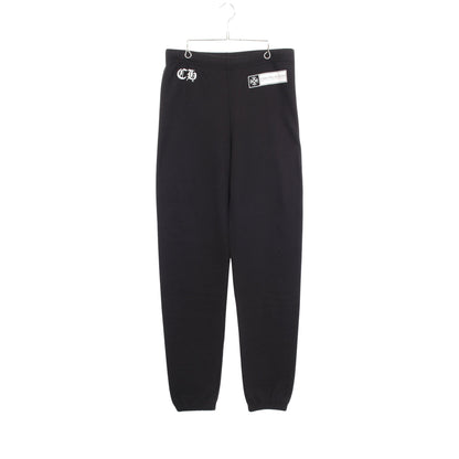 CHプラス ロゴプリント スウェットパンツ コットン ブラック クロムハーツ ボトムス Chrome Hearts