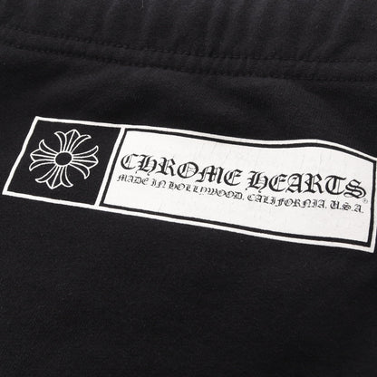 CHプラス ロゴプリント スウェットパンツ コットン ブラック クロムハーツ ボトムス Chrome Hearts