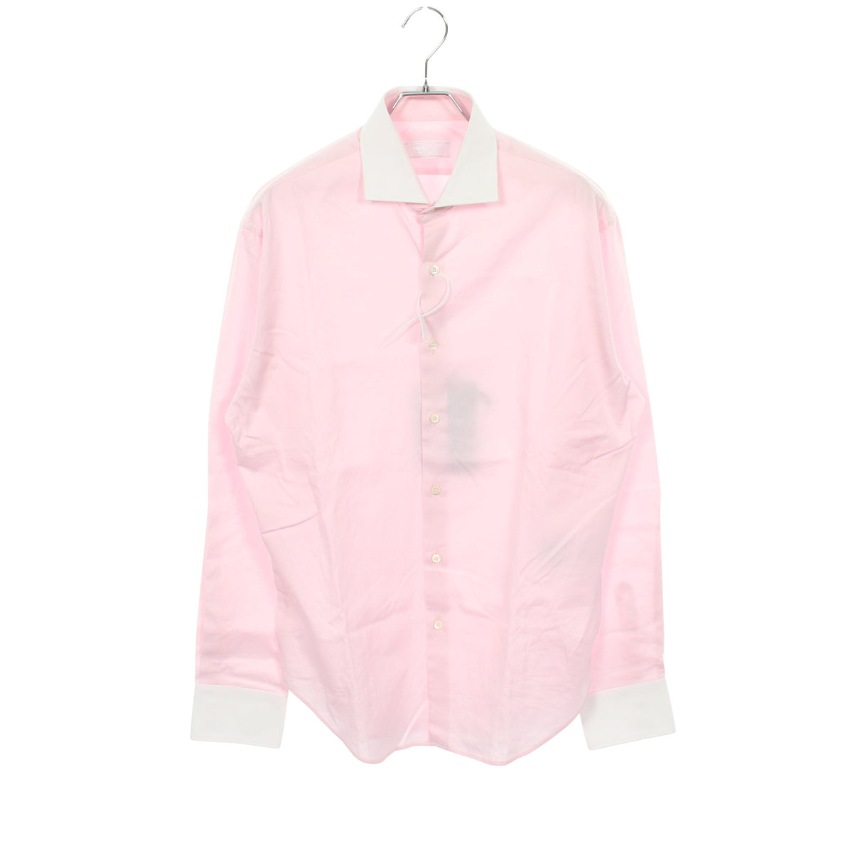 長袖 クレリック シャツ コットン ピンク プラダ トップス PRADA