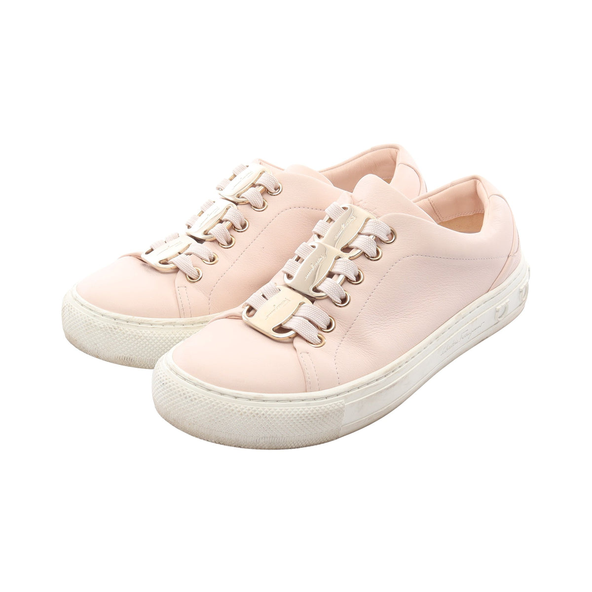 NADINE ナディーン ヴァラ ローカットスニーカー レザー ライトピンク サルヴァトーレフェラガモ シューズ Salvatore Ferragamo