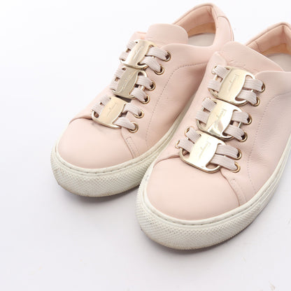 NADINE ナディーン ヴァラ ローカットスニーカー レザー ライトピンク サルヴァトーレフェラガモ シューズ Salvatore Ferragamo
