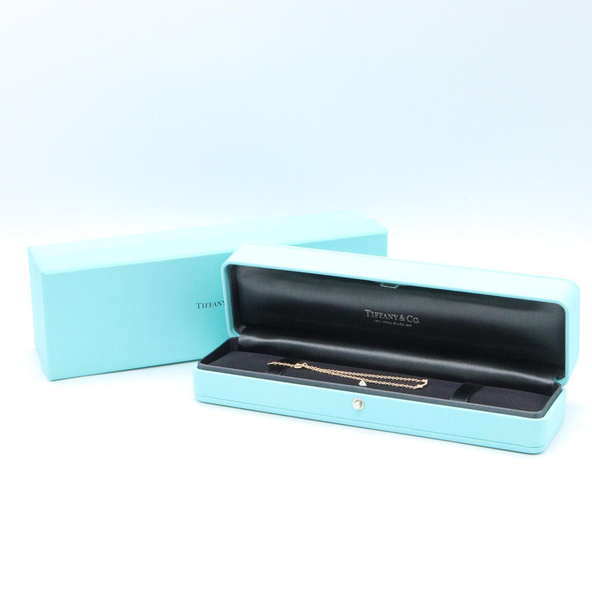 Tスマイルミニ ダイヤ ブレスレット ブレスレット K18PG ダイヤモンド ピンクゴールド クリア ティファニー アクセサリー TIFFANY & Co.