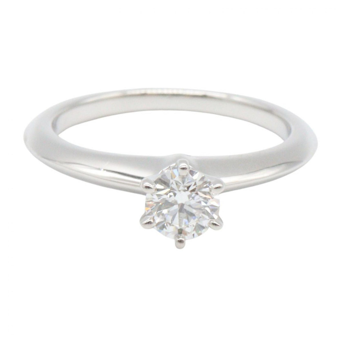 ソリティア リング リング 指輪 PT950 ダイヤモンド プラチナ クリア ティファニー アクセサリー TIFFANY & Co.