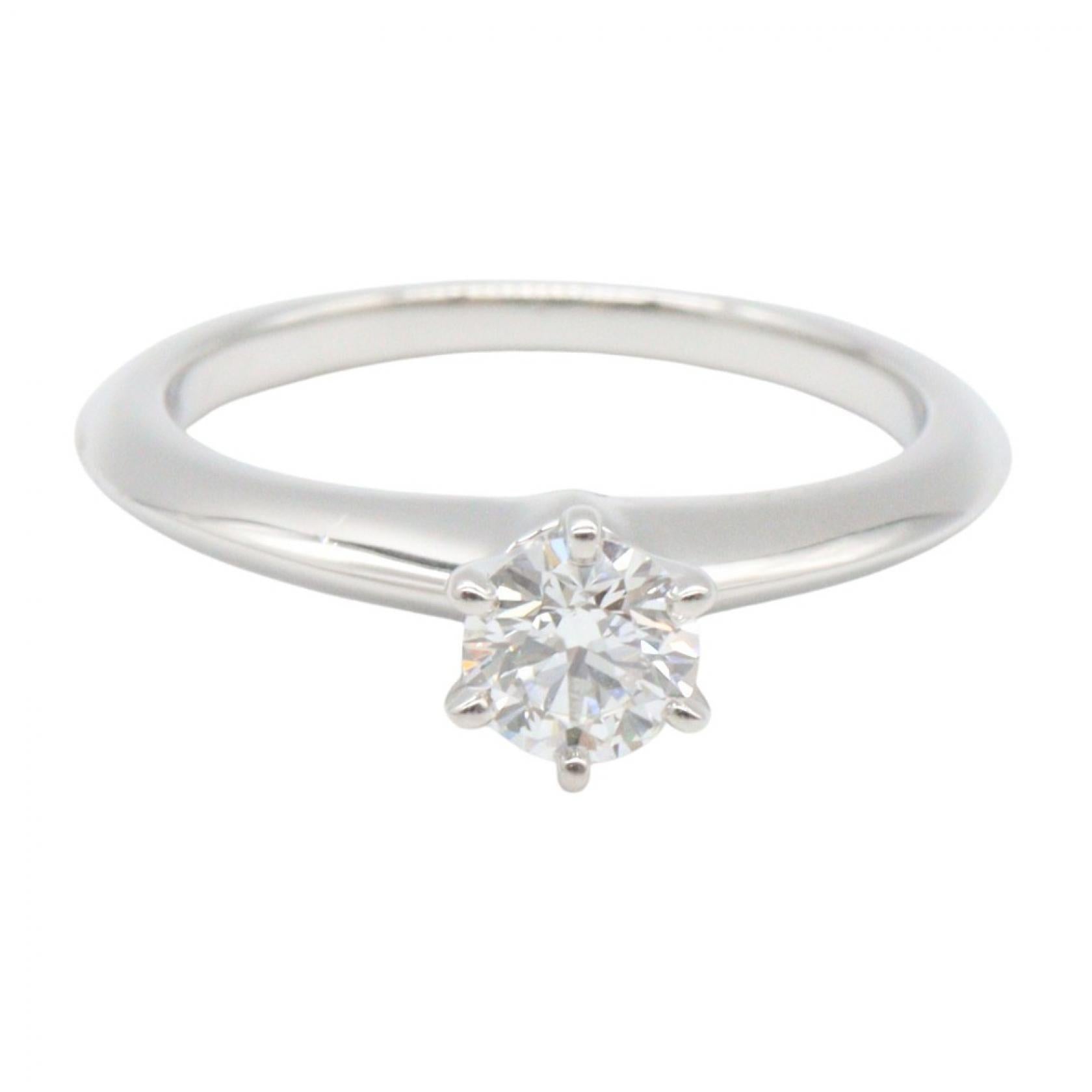 ソリティア リング リング 指輪 PT950 ダイヤモンド プラチナ クリア ティファニー アクセサリー TIFFANY & Co.