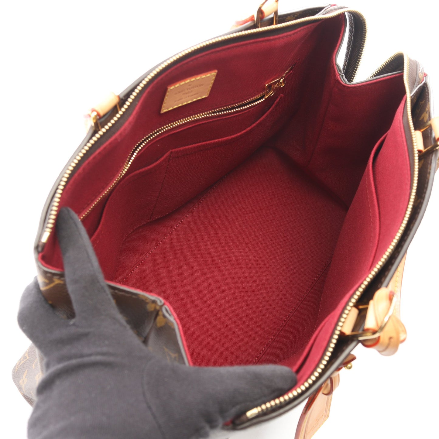 グラン パレMM モノグラム 2WAY ハンドバッグ PVC レザー ブラウン ルイヴィトン