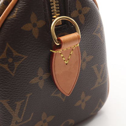 スピーディ バンドリエール 20 モノグラム 2WAY ハンドバッグ PVC レザー ブラウン ルイヴィトン バッグ LOUIS VUITTON