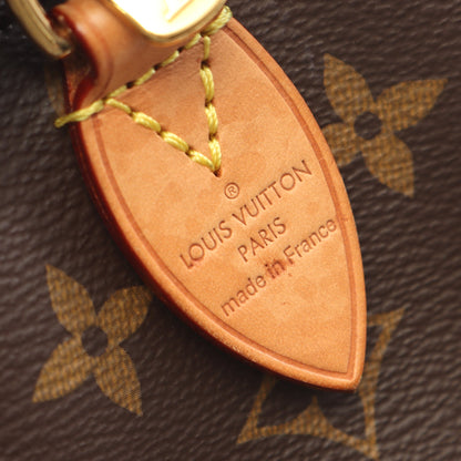 スピーディ バンドリエール 20 モノグラム 2WAY ハンドバッグ PVC レザー ブラウン ルイヴィトン バッグ LOUIS VUITTON