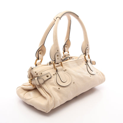 パディントン ハンドバッグ レザー ライトベージュ クロエ バッグ Chloe