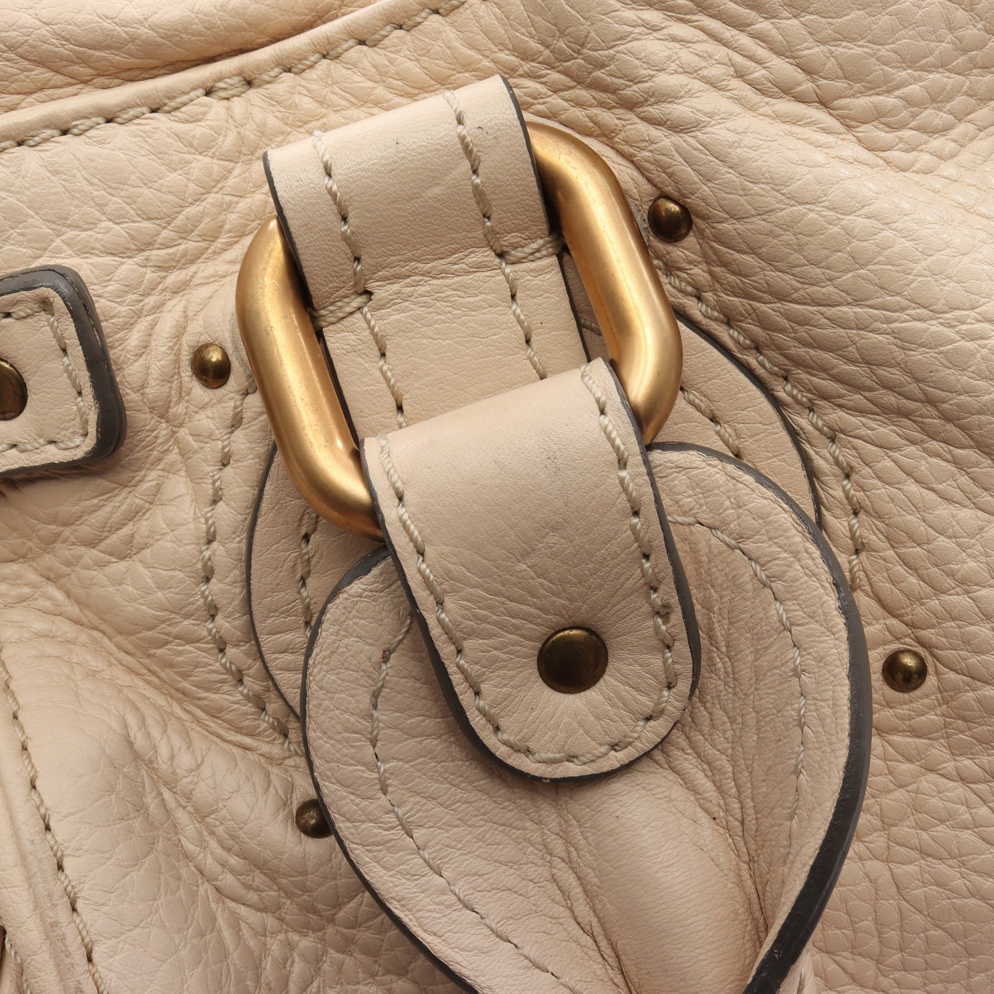 パディントン ハンドバッグ レザー ライトベージュ クロエ バッグ Chloe