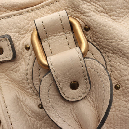 パディントン ハンドバッグ レザー ライトベージュ クロエ バッグ Chloe
