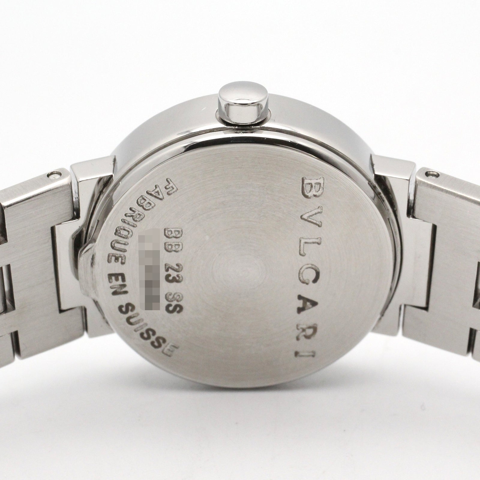 ブルガリ ブルガリ レディース 腕時計 クオーツ ステンレススチール ブラック ブルガリ 時計 BVLGARI