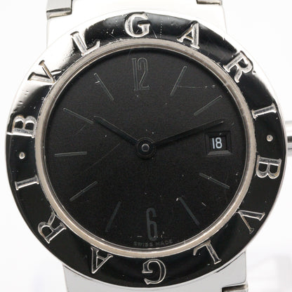 ブルガリ ブルガリ レディース 腕時計 クオーツ ステンレススチール ブラック ブルガリ 時計 BVLGARI