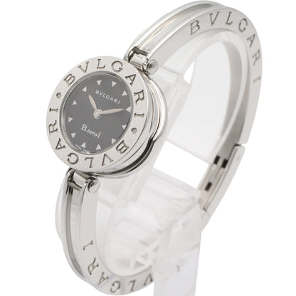 B-zero1 レディース 腕時計 クオーツ ステンレススチール ブラック ブルガリ 時計 BVLGARI