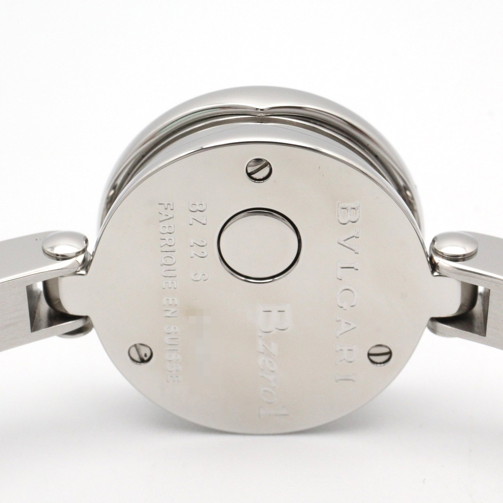 B-zero1 レディース 腕時計 クオーツ ステンレススチール ブラック ブルガリ 時計 BVLGARI