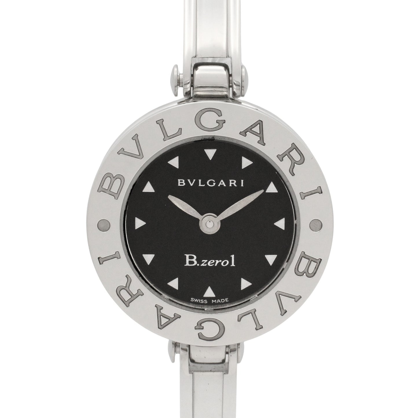 B-zero1 レディース 腕時計 クオーツ ステンレススチール ブラック ブルガリ 時計 BVLGARI