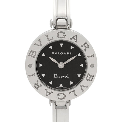 B-zero1 レディース 腕時計 クオーツ ステンレススチール ブラック ブルガリ 時計 BVLGARI