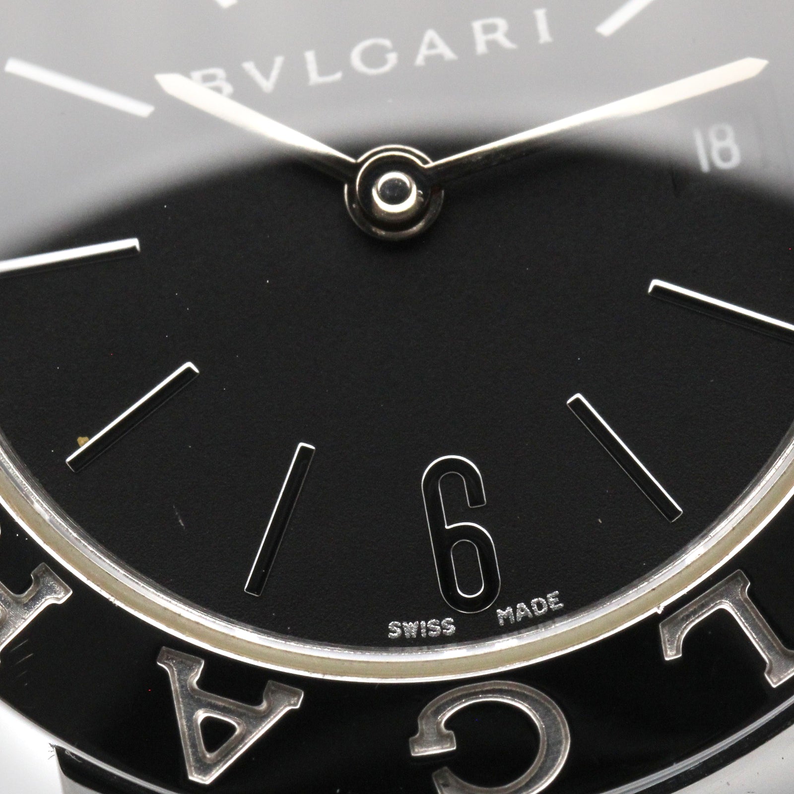 ブルガリ ブルガリ レディース 腕時計 クオーツ ステンレススチール ブラック ブルガリ 時計 BVLGARI