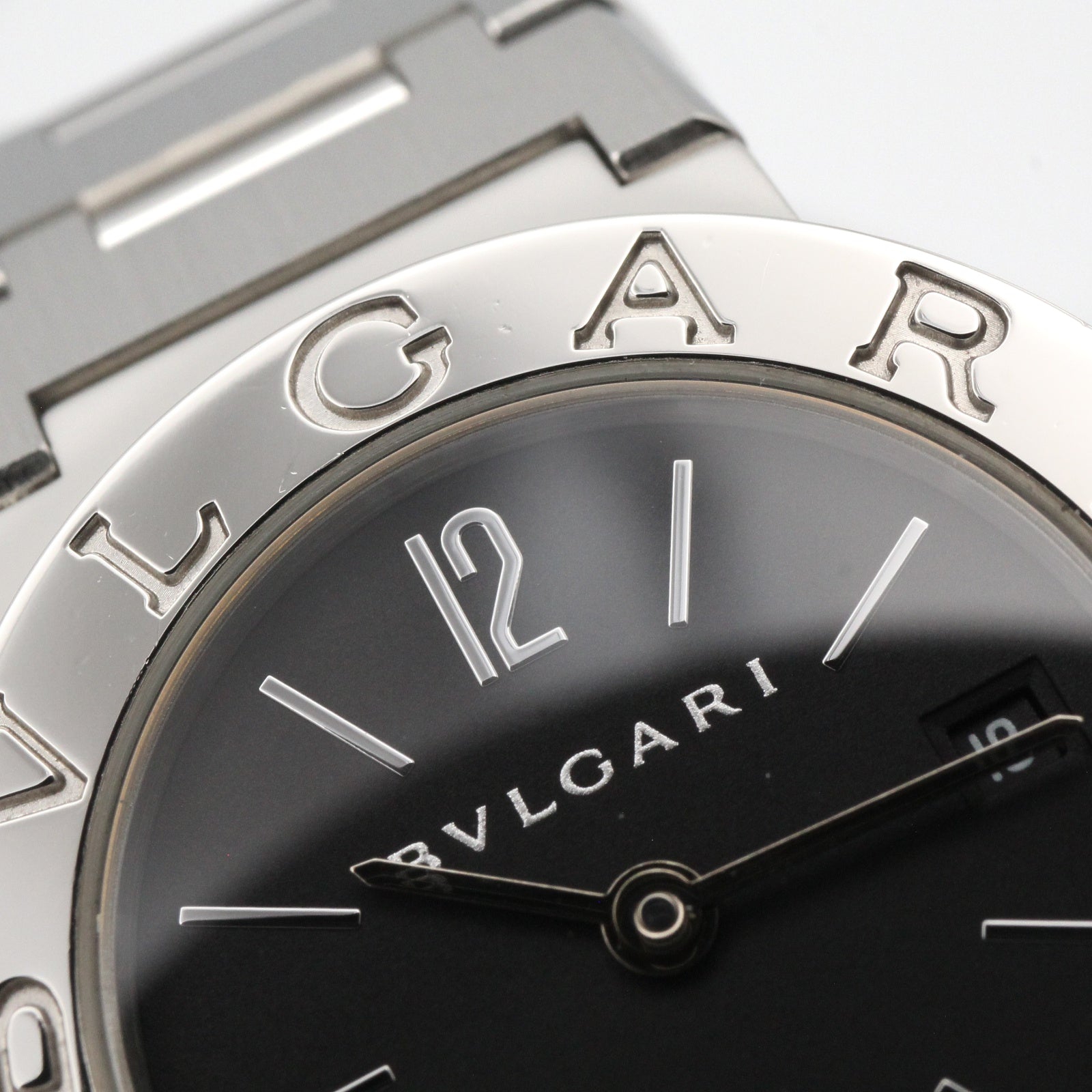 ブルガリ ブルガリ レディース 腕時計 クオーツ ステンレススチール ブラック ブルガリ 時計 BVLGARI