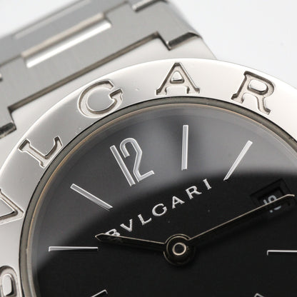 ブルガリ ブルガリ レディース 腕時計 クオーツ ステンレススチール ブラック ブルガリ 時計 BVLGARI