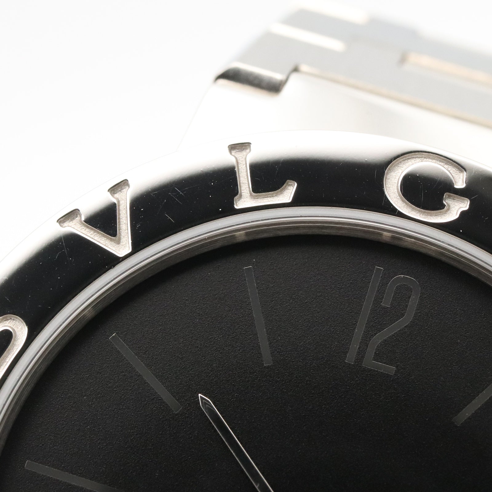 ブルガリ ブルガリ ボーイズ ボーイズ 腕時計 クオーツ ステンレススチール ブラック ブルガリ 時計 BVLGARI