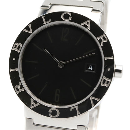 ブルガリ ブルガリ ボーイズ ボーイズ 腕時計 クオーツ ステンレススチール ブラック ブルガリ 時計 BVLGARI