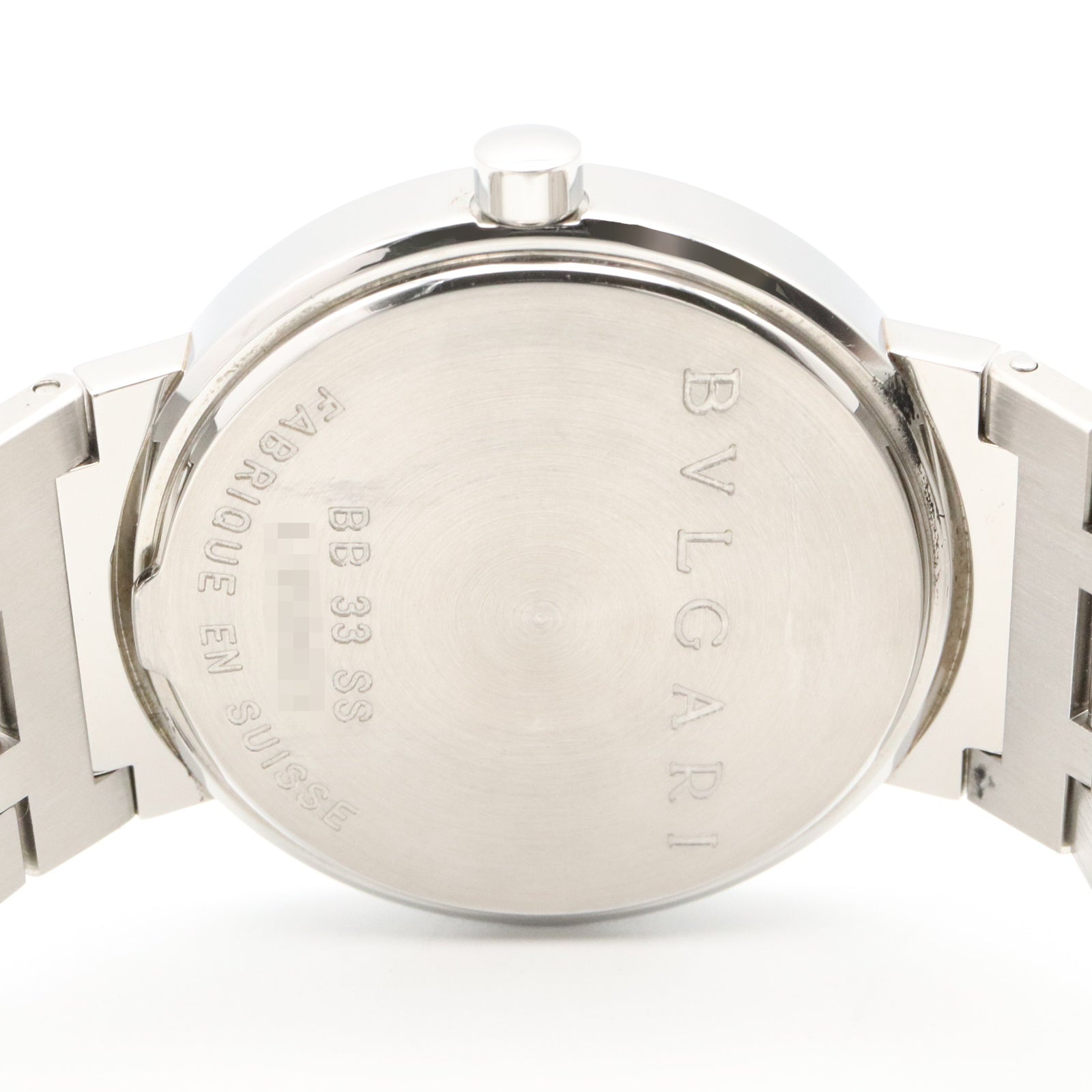 ブルガリ ブルガリ ボーイズ ボーイズ 腕時計 クオーツ ステンレススチール ブラック ブルガリ 時計 BVLGARI