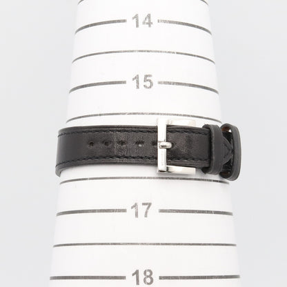 パプリカ レディース 腕時計 クオーツ GP（ゴールドメッキ） ステンレススチール レザー ブラック エルメス 時計 HERMES
