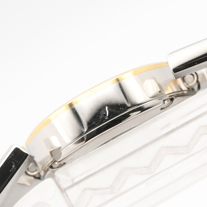パプリカ レディース 腕時計 クオーツ GP（ゴールドメッキ） ステンレススチール レザー ブラック エルメス 時計 HERMES
