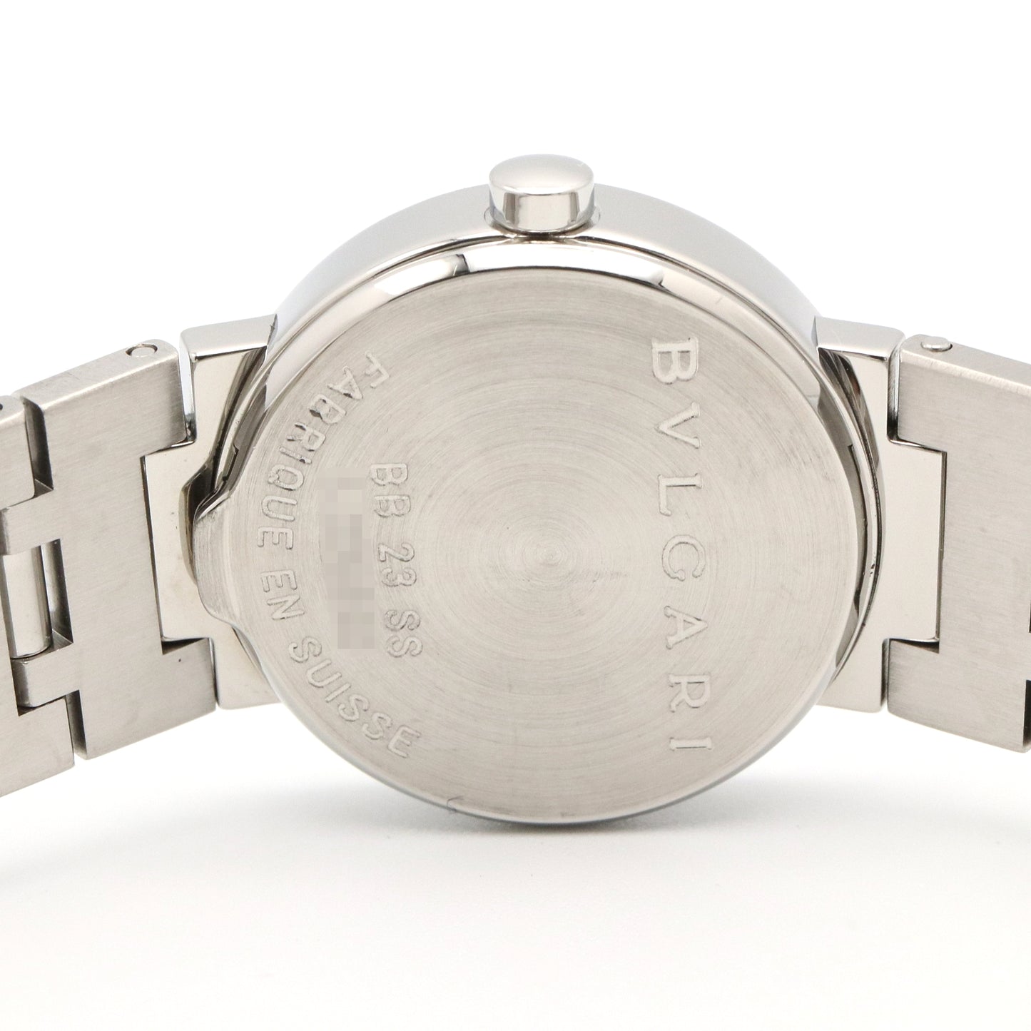 ブルガリ ブルガリ レディース 腕時計 クオーツ ステンレススチール ブラック ブルガリ 時計 BVLGARI