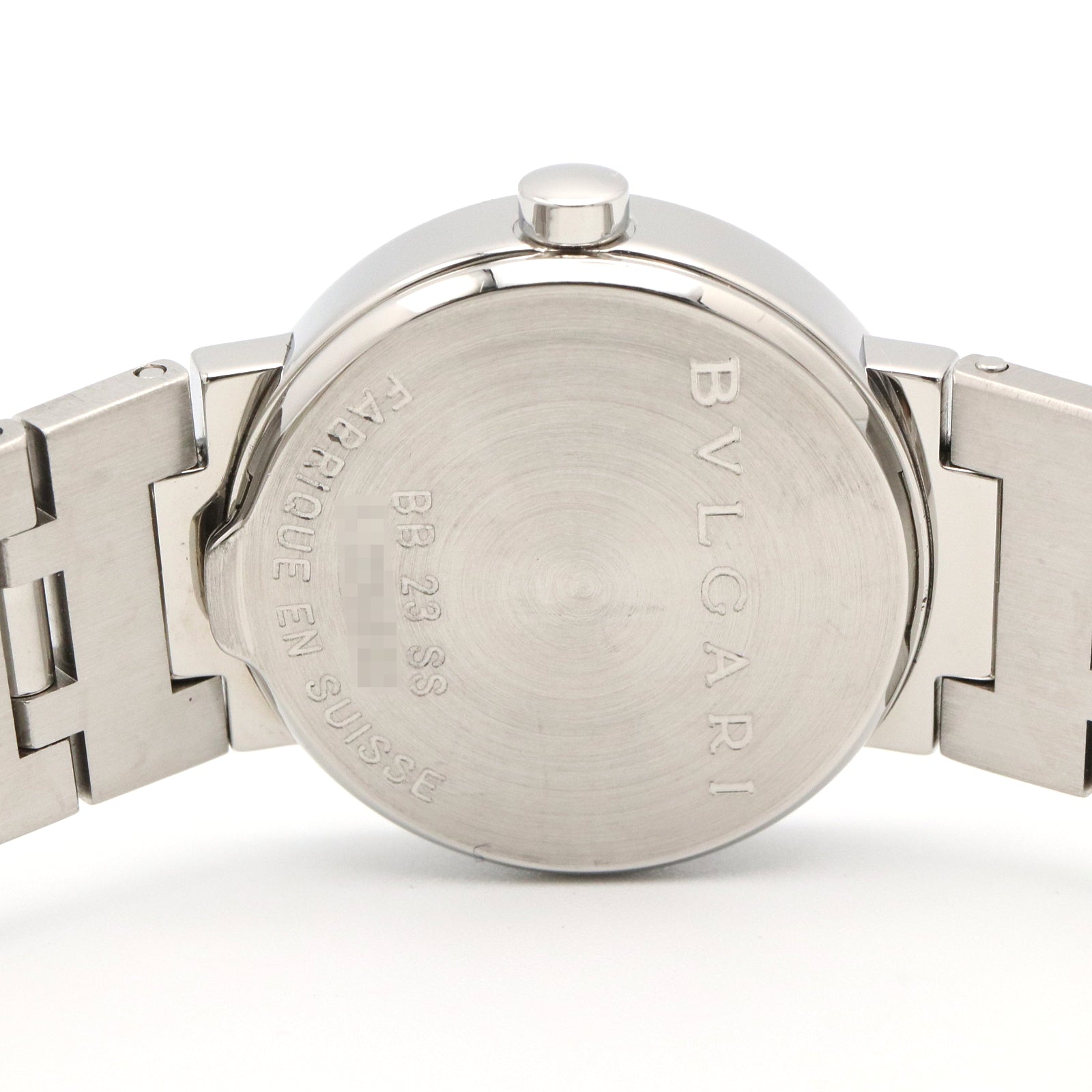 ブルガリ ブルガリ レディース 腕時計 クオーツ ステンレススチール ブラック ブルガリ 時計 BVLGARI