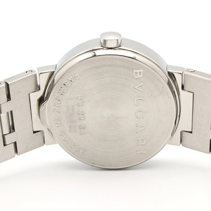 ブルガリ ブルガリ レディース 腕時計 クオーツ ステンレススチール ブラック ブルガリ 時計 BVLGARI
