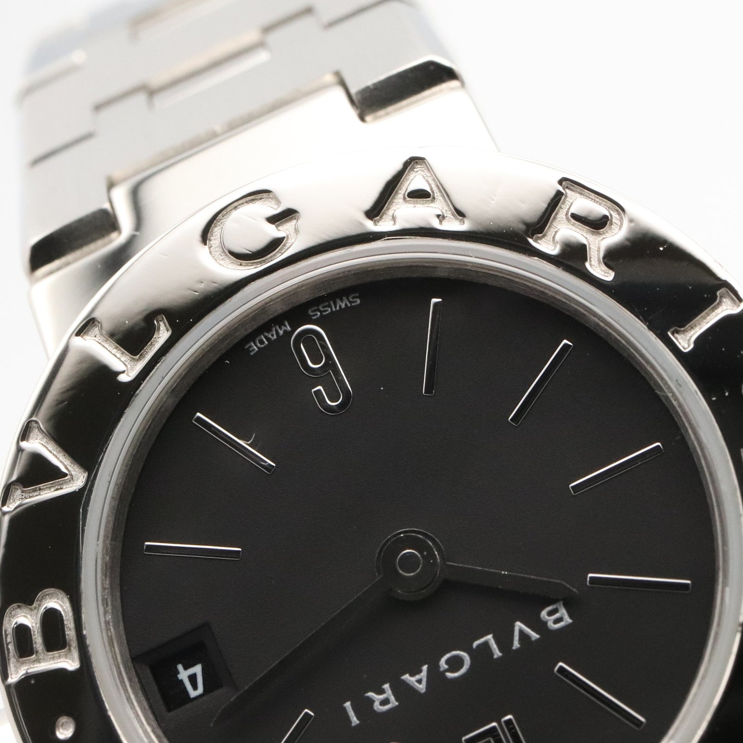 ブルガリ ブルガリ レディース 腕時計 クオーツ ステンレススチール ブラック ブルガリ 時計 BVLGARI