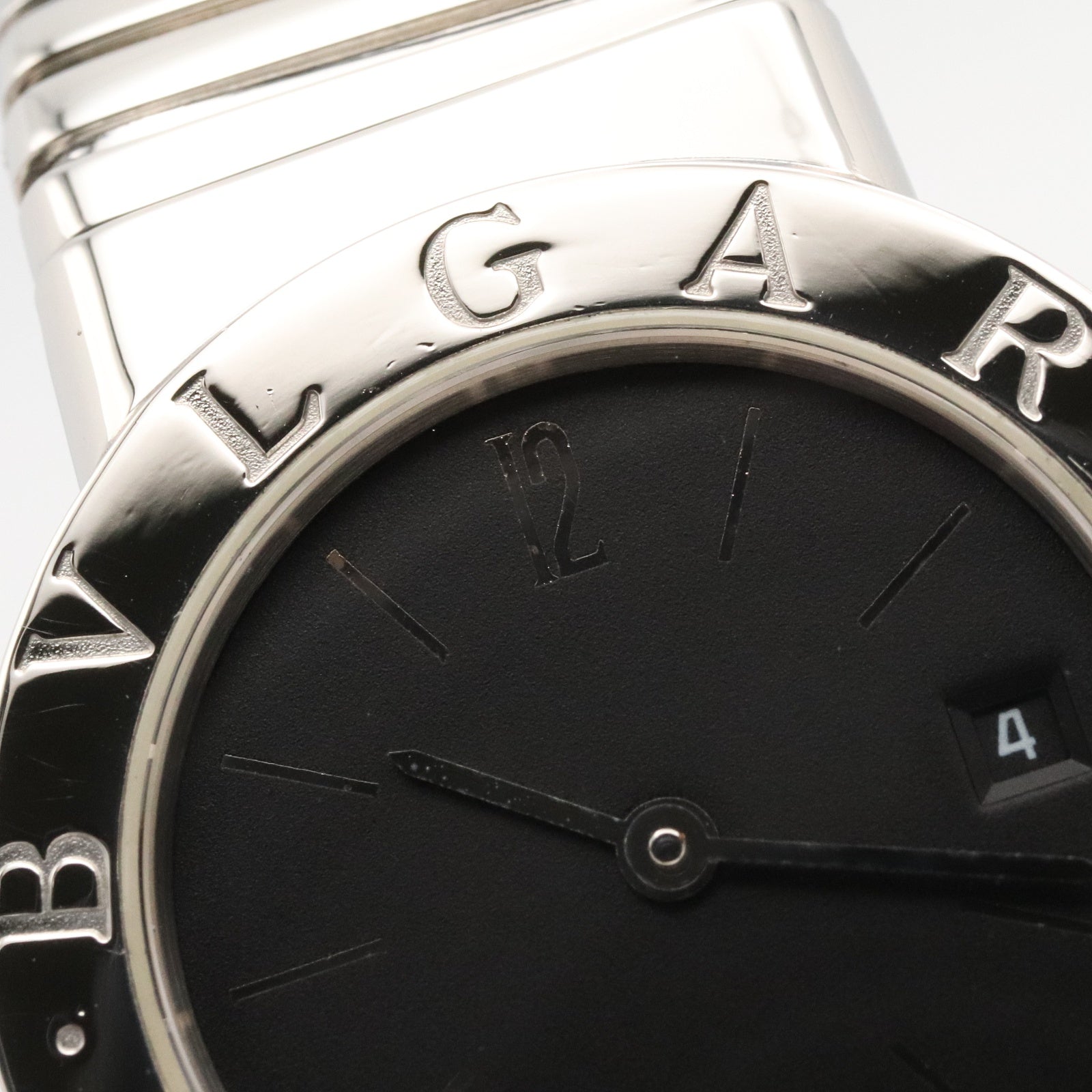ブルガリ ブルガリ トゥボガス レディース 腕時計 クオーツ ステンレススチール ブラック ブルガリ 時計 BVLGARI