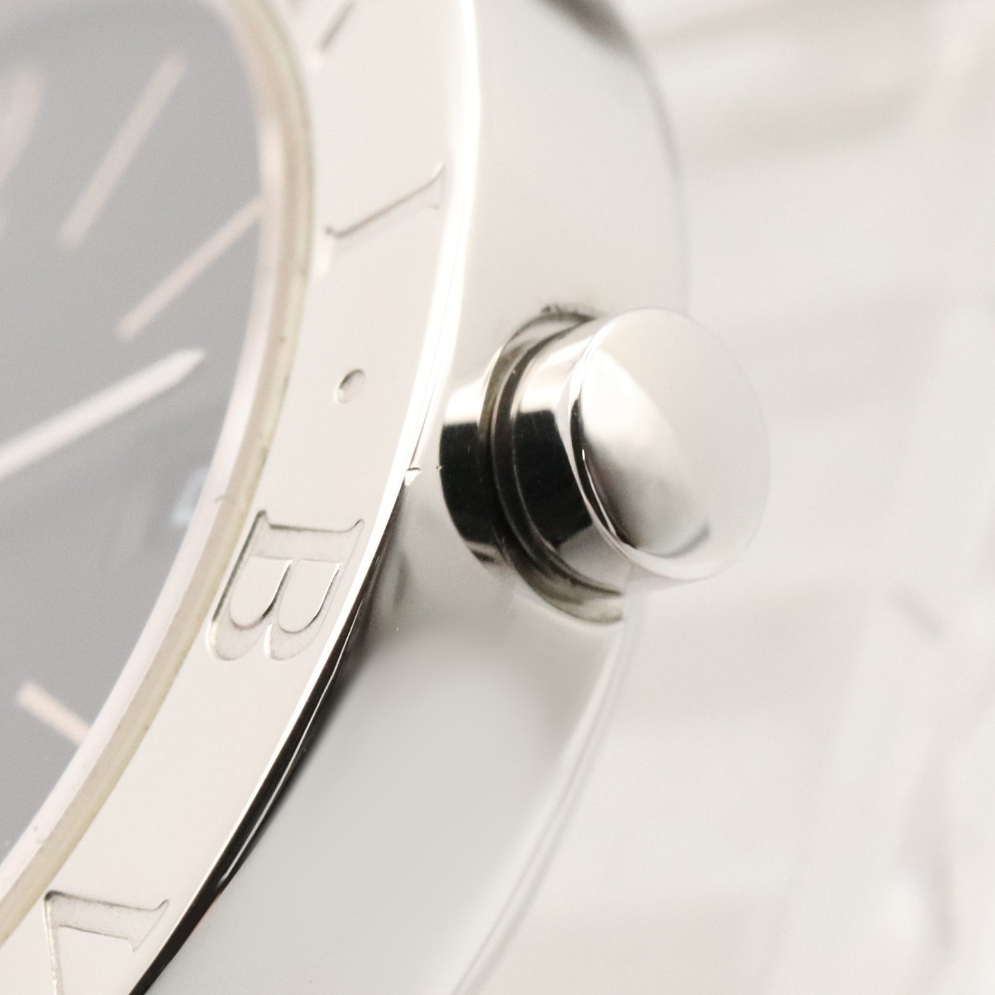 ブルガリ ブルガリ トゥボガス レディース 腕時計 クオーツ ステンレススチール ブラック ブルガリ 時計 BVLGARI