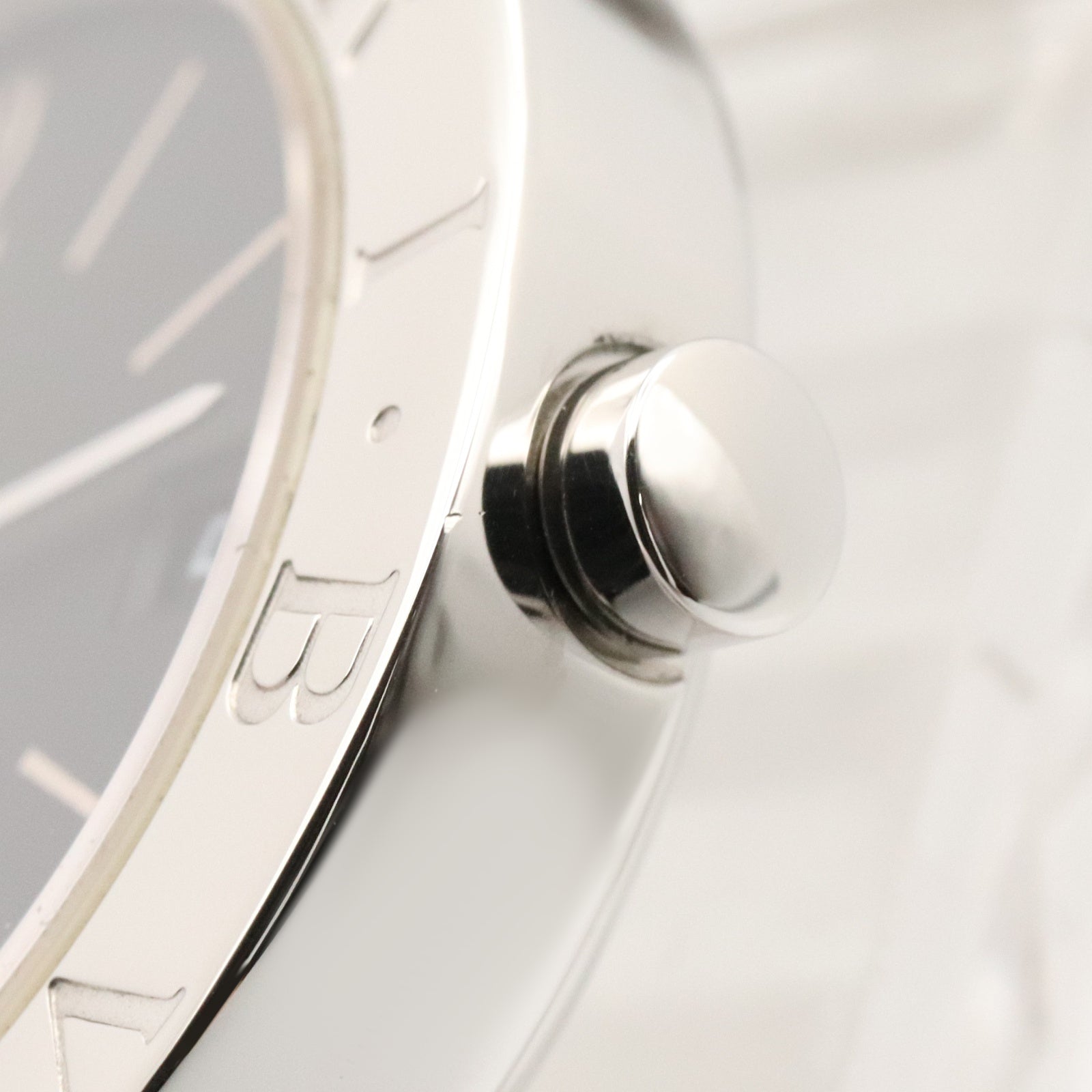 ブルガリ ブルガリ トゥボガス レディース 腕時計 クオーツ ステンレススチール ブラック ブルガリ 時計 BVLGARI