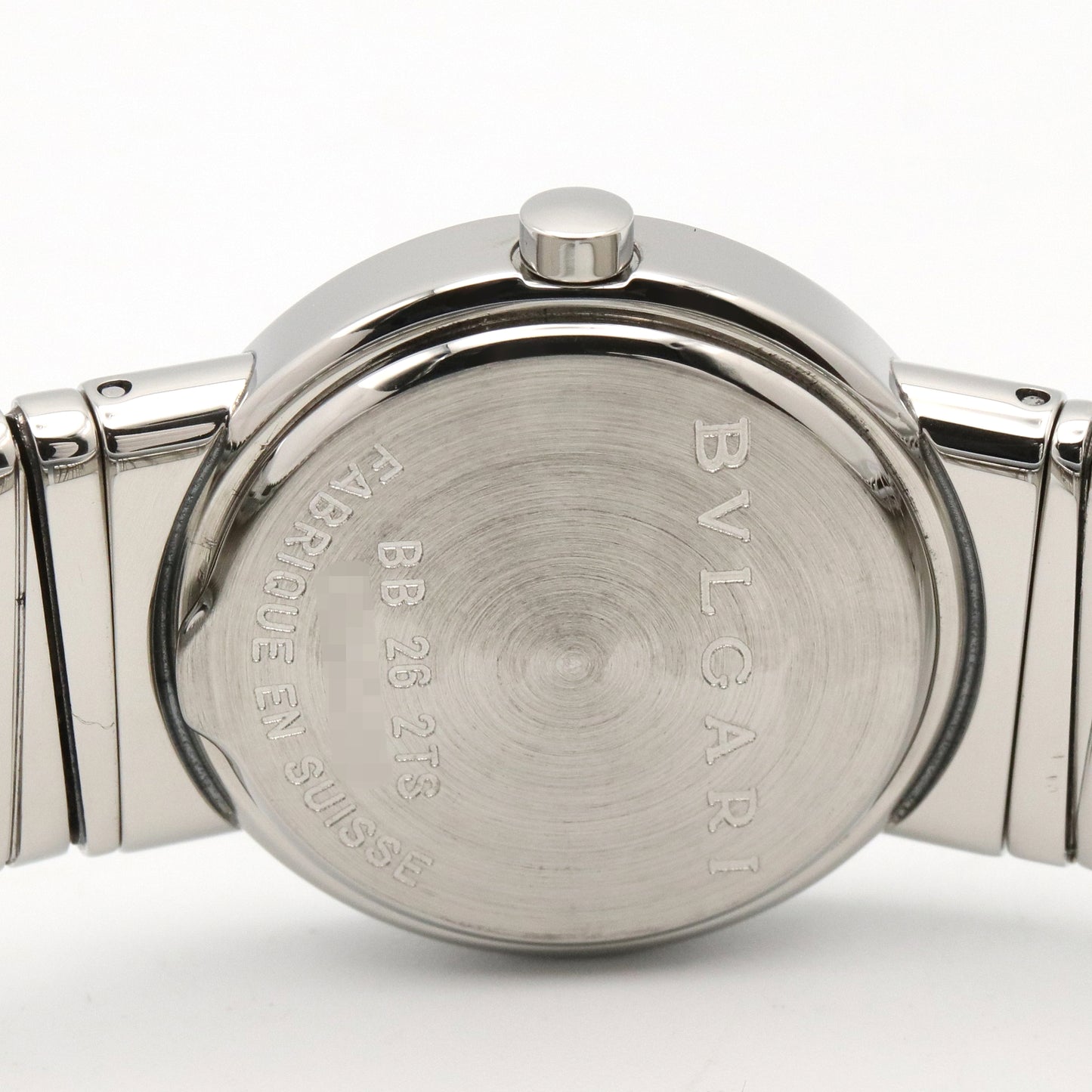 ブルガリ ブルガリ トゥボガス レディース 腕時計 クオーツ ステンレススチール ブラック ブルガリ 時計 BVLGARI