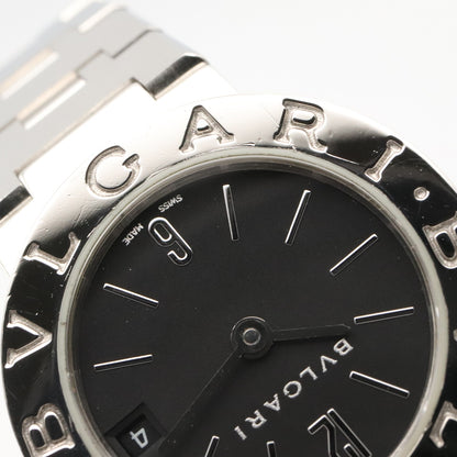 ブルガリ ブルガリ レディース 腕時計 クオーツ ステンレススチール ブラック ブルガリ 時計 BVLGARI