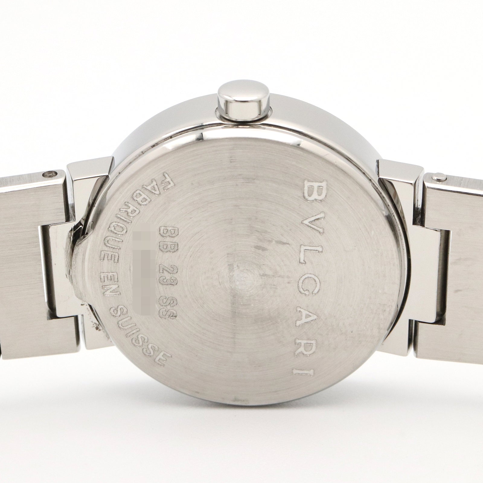 ブルガリ ブルガリ レディース 腕時計 クオーツ ステンレススチール ブラック ブルガリ 時計 BVLGARI