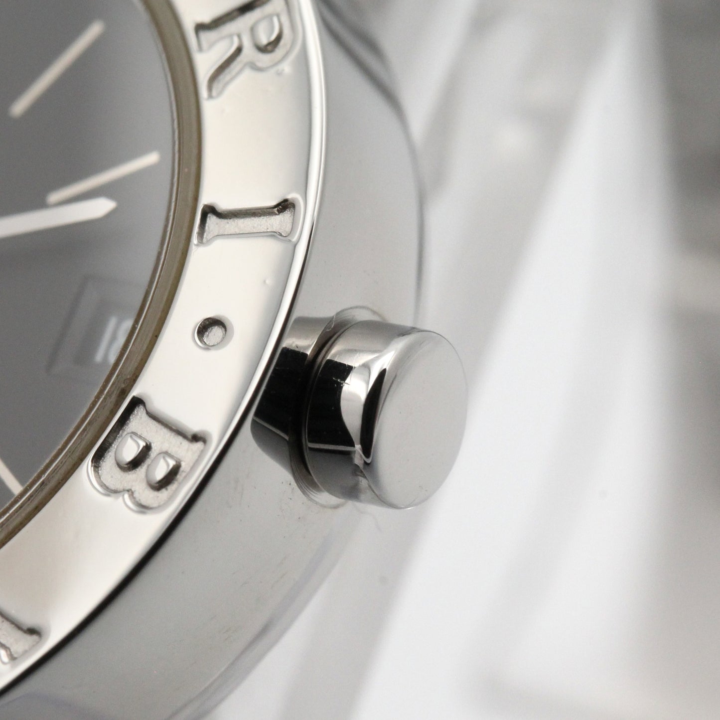 ブルガリ ブルガリ レディース 腕時計 クオーツ ステンレススチール ブラック ブルガリ 時計 BVLGARI