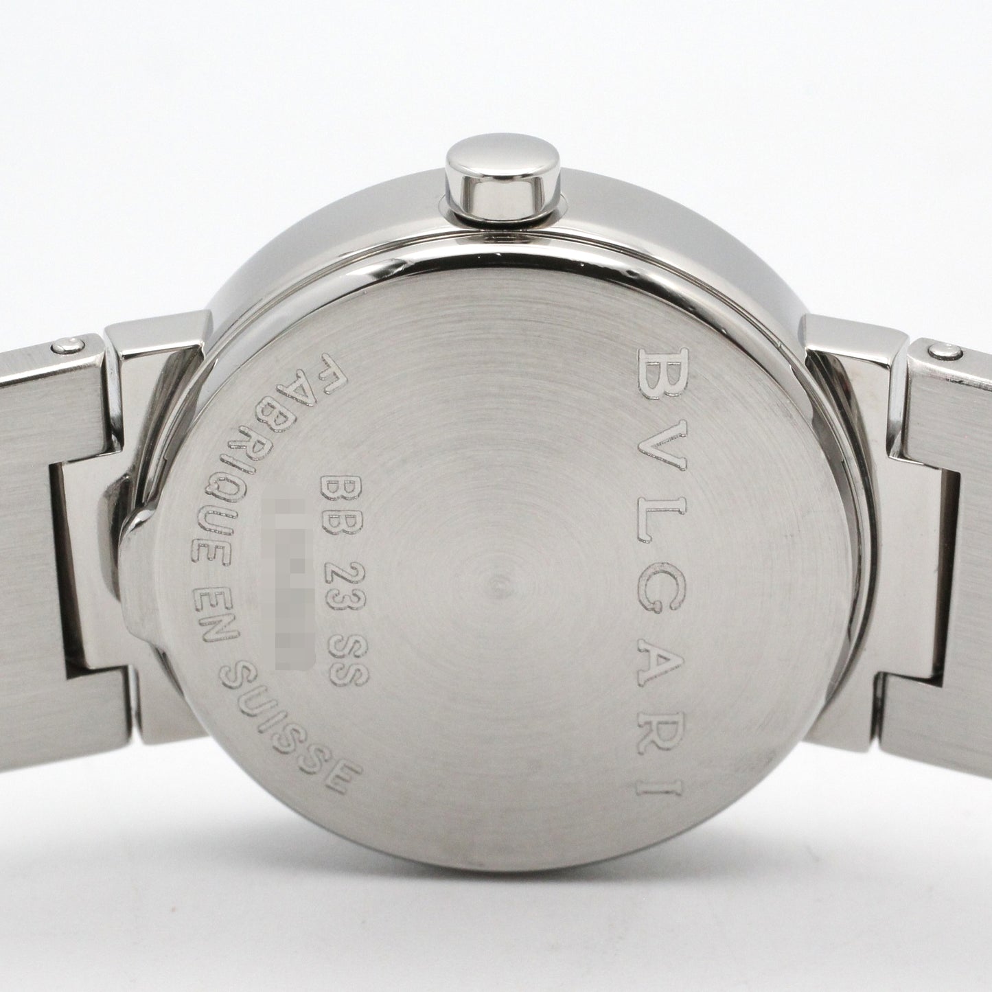 ブルガリ ブルガリ レディース 腕時計 クオーツ ステンレススチール ブラック ブルガリ 時計 BVLGARI