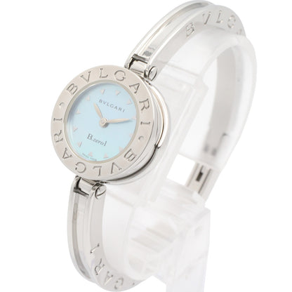 B-zero1 レディース 腕時計 クオーツ ステンレススチール ブルー ブルーシェル ブルガリ 時計 BVLGARI