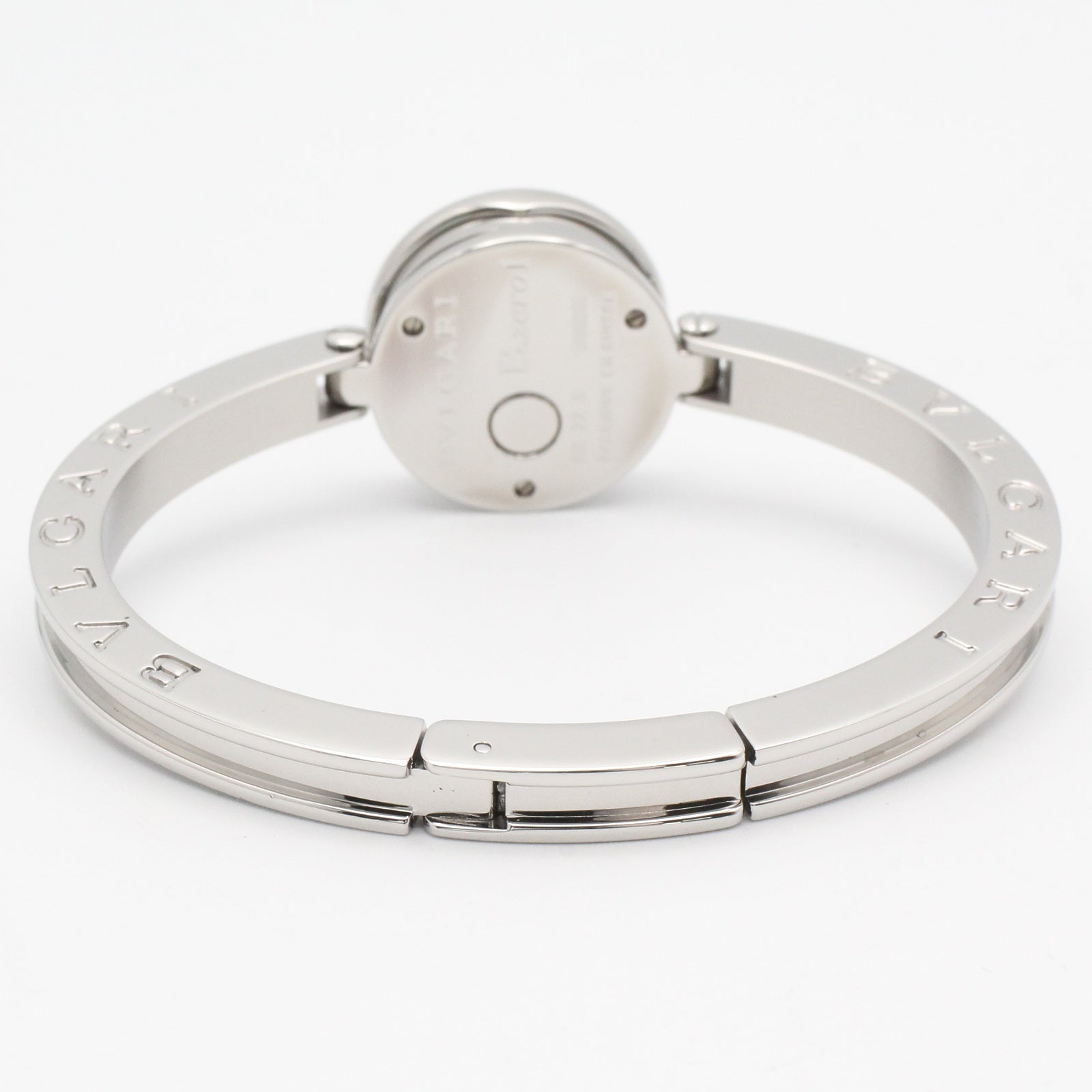 B-zero1 レディース 腕時計 クオーツ ステンレススチール ブルー ブルーシェル ブルガリ 時計 BVLGARI