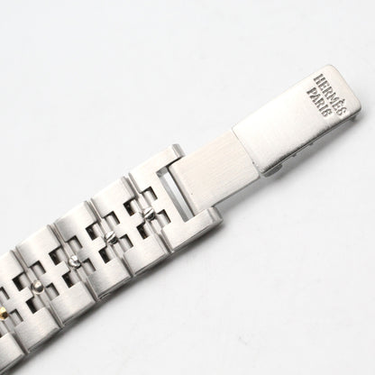 プロフィール レディース 腕時計 クオーツ GP（ゴールドメッキ） ステンレススチール アイボリー エルメス 時計 HERMES
