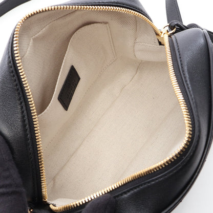 グッチ ブロンディ ショルダーバッグ レザー ブラック グッチ