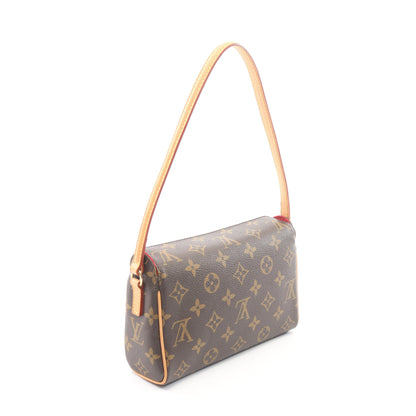 レシタル モノグラム ハンドバッグ PVC レザー ブラウン ルイヴィトン バッグ LOUIS VUITTON