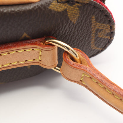 レシタル モノグラム ハンドバッグ PVC レザー ブラウン ルイヴィトン バッグ LOUIS VUITTON
